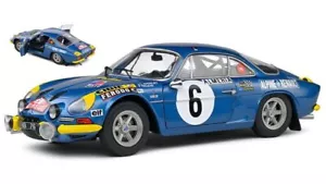 Alpine A110 Renault 1600S Rally Montecarlo 1972 Candruet-Pag 1:18 SOLIDO 1804207 - Foto 1 di 1