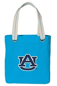 Auburn Tote Bag Auburn Tigers Deluxe Canvas Shoulder Bag - Picture 1 of 8