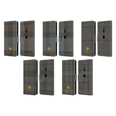 OFFICIAL OUTLANDER TARTANS LEATHER BOOK WALLET CASE COVER FOR SONY PHONES 1 - Image 1 of 4