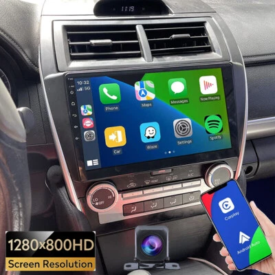 For 2012-2014 Toyota Camry Radio Car Apple Carplay Android GPS Navigation 2+32GB Foto 1 de 4
