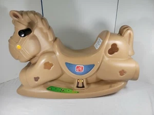 Step 2 Patches Rocking Horse Pony Toddler Toy Brown Excellent - Picture 1 of 8