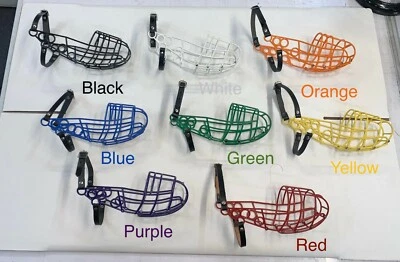 whippet/saluki lightweight muzzle 110 DON PARE MODEL VARIOUS COLOURS