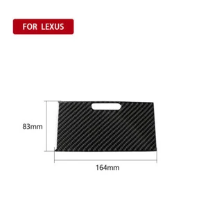 Carbon Fiber Interior Cigarette Lighter Panel Trim For LEXUS IS250 IS350 06-12 - Picture 1 of 8