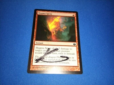 MTG Magic Magma Spray Signed Artist Proof X1 Journey Into Nyx Richard Wright - Image 1 of 2