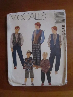 SEWING PATTERN MCCALL'S   NO. 6755   GREAT    **** MUST SEE * - Image 1 of 2