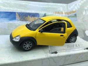 πΊπ¦ 1:43 Ford Ka old cararama open doors Yellow 1/43 - Picture 1 of 7