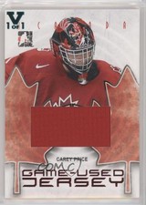2007 ITG O Canada Game-Used Jersey Vault Emerald 1/1 Carey Price Rookie RC a3q