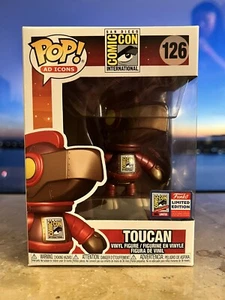 SDCC Special Edition 2021 Exclusive: Funko Pop! Ad Icons Red Metallic Toucan - Picture 1 of 2