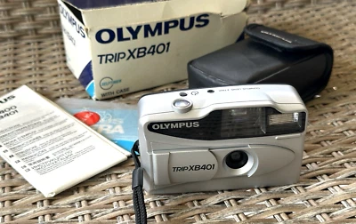 Camera Olympus Trip XB401 35mm Point & Shoot Film 27mm Lens - TESTED - Image 1 of 4