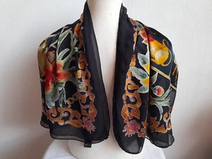 JOOP ! SCHAL TUCH/ 50 % SEIDE, 50 % VISCOSE/ITALY/CHINESISCHE-STERNZEICHEN/95X95 - Bild 1 von 11