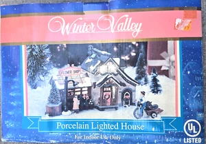 WINTERTAL BLUMENLADEN SERIE PORZELLAN BELEUCHTETES HAUS WEIHNACHTEN - Bild 1 von 10