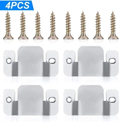 4 PIEZAS Conectores de sofá seccionales Soportes de conector de sofá entrelazados Foto 1 de 4