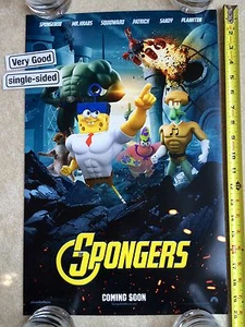 The Spongers SpongeBob Movie 13" x 20" Poster SDCC 2014 Avengers - Picture 1 of 11