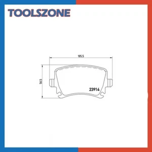 Kit pastiglie freni MAGNETI MARELLI 363700201355   -T1355MM - Picture 1 of 3