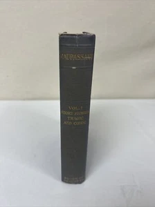 Works of Maupassant Vol 1 Short Stories Tragic and Comic 1903 - Picture 1 of 6