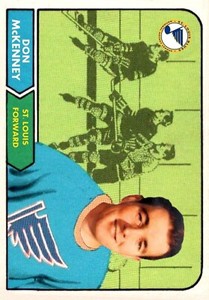 Custom made OPC like 1968-69 St. Louis Blues Don McKenney Hockey card