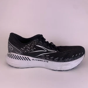Brooks Women Glycerin GTS 20 1203701B059 Black Running Shoes Sneakers Size 9 B - Picture 1 of 12