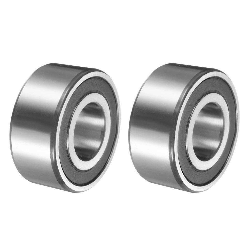2Pcs 3307-2RS/5307-2RS 35x80x34.9mm Sealed Angular Contact Ball Bearing - Image 1 of 4
