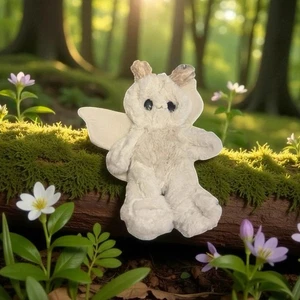 Build A Bear Sky Welpe weißer Mottenbär Stofftier NEU ungefüllter Mottenmann - Bild 1 von 1