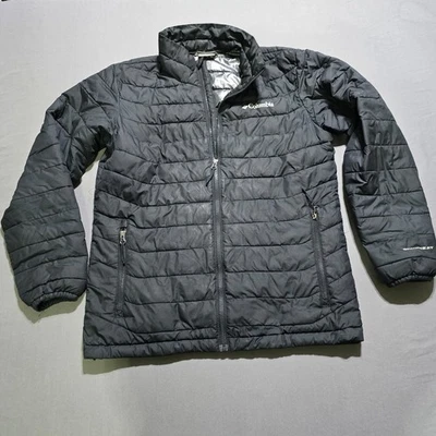 Columbia Omni Heat Black  Jacket Men’s medium zip pockets - Image 1 of 4