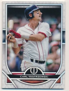 CARL YASTRZEMSKI 2021 TOPPS TRIBUTE #78 BOSTON RED SOX BASEBALL MINT - Picture 1 of 2