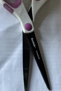Scotch 3M Precision Ultra Edge 8" Scissors For Paper Fabric - Picture 1 of 8