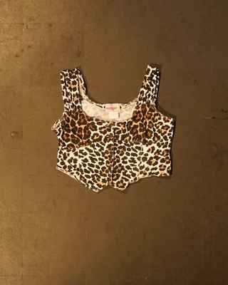 Top estampado guepardo Y2K Energie Foto 1 de 3