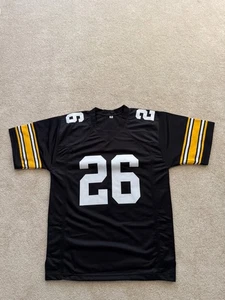 Signiertes Pittsburg Steelers Rod Woodson individuelles schwarzes Trikot mit Beckett Witness - Bild 1 von 4