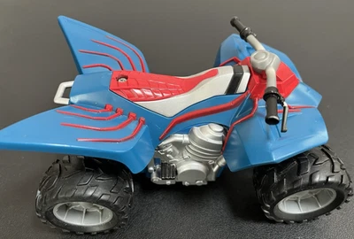 蜘蛛侠四轮车 * 用于零件/展示 * 孩之宝漫威 2007 (S111) — 第 1/4 张图片