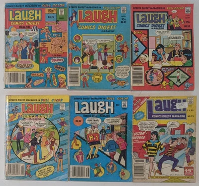 6x Laugh - Archie Comics Digest #25 #32 #33 #34 #38 #73 Foto 1 de 2