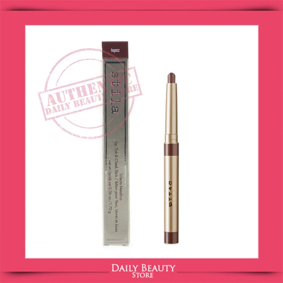 Stila Trifecta Metallica Barra para Labios, Ojos y Mejillas 0.06oz 1.70g - Topacio NUEVO RÁPIDO  Foto 1 de 1