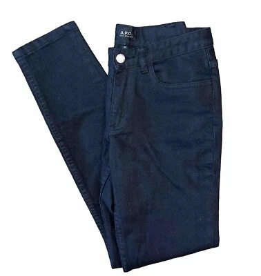 A.P.C. Jeans jeans feminino preto Moulant tamanho 25 APC designer Jean Moulant!! - Imagem 1 de 4