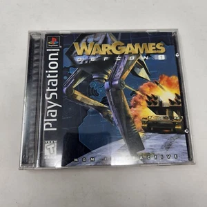 War Games Defcon 1 PlayStation 1 PS1 CIB Complete Tested Working W Reg Card - Picture 1 of 8