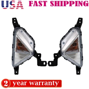 Signal Fog Light Assembly Left Right For 2019 2020 Hyundai Elantra Sedan W/Bulbs - Picture 1 of 9