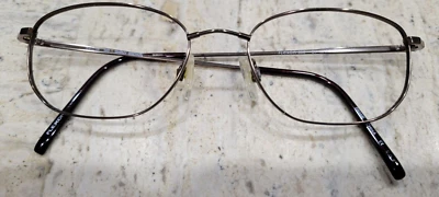 Marchon Flexon 600 Shiny Brown Eyeglasses Frames 54-18 145 Designer *FRAMES ONLY - Image 1 of 4