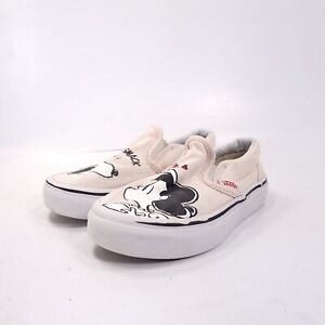 Vans Off The Wall Peanuts Sneaker Shoe Toddler Boys Size 10.5 721356 White