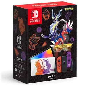 Nintendo Switch OLED HEG-001 Pokémon Edizione Scarlatta e Viola - 64GB NUOVO - Foto 1 di 5