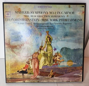 Mahler Symphony No. 2 Leonard Bernstein Conducting NY Philharmonic 2 LP Box Set - Picture 1 of 16
