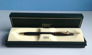 CROSS Classic century 23K Gold plating Black Ballpoint Pen wz/Box MLB Limited - Picture 1 of 6