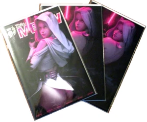 3X COVERS MISS MEOW #6 STAR WARS JEDI KARL LIVERSIDGE 3 BOOK VARIANT SET KK11 - Picture 1 of 6