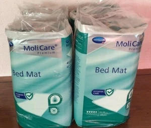 2x 25 Bettschutzeinlagen MoliCare Premium 60 x 90 cm v.Hartmann Bed Mat 5Tropfen - Bild 1 von 1