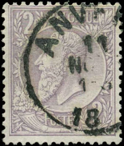 Belgium Scott #59 Used - Picture 1 of 1