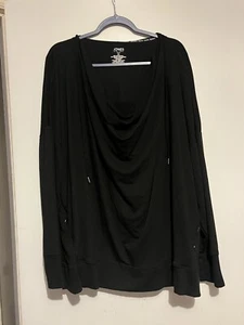 Jones New York Sport Cowlneck Hoodie - Picture 1 of 6
