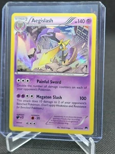 Holograma Aegislash raro - 62/122 XY Breakpoint casi nuevo - Imagen 1 de 2