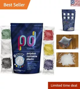 Versatile 6oz Polydoh Moldable Plastic with Coloring Granules for Crafts - Picture 1 of 9