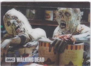 2016 The Waking Dead Season 5 Dog Tags Sticker Card #S12 OF 24 - Picture 1 of 1