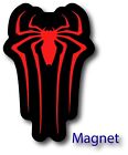 Magnet Spider Man LOGO Aufkleber gestanzt farbig Auto Spur Kühlschrank
