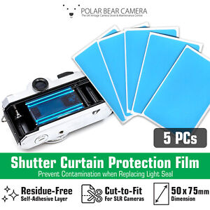 Camera Light Seal Replacement Shutter Protection Film for Film SLR Repair