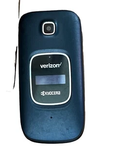 Kyocera Cadence S2720 Verizon Wireless 4g LTE Blue Camera  With Battery - Picture 1 of 5