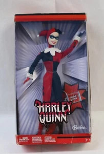 Muñeca Barbie Harley Quinn con llavero superhéroe Warner Bros DC H7616 Mattel NRFB - Imagen 1 de 9